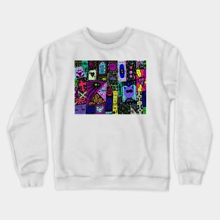 cross in colour Crewneck Sweatshirt